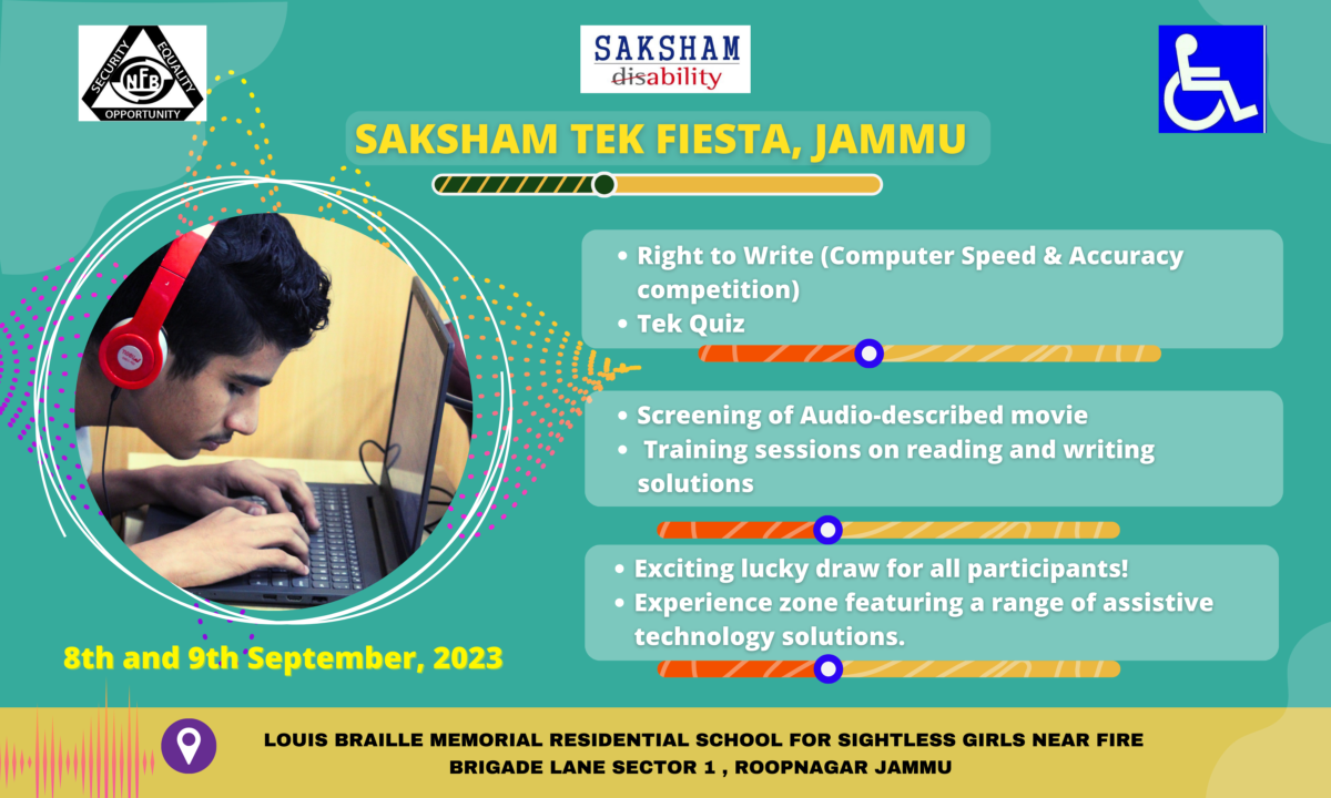 Saksham Tek Fiesta - Jammu Banner