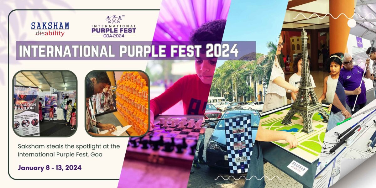 Purple Fest - Saksham Banner